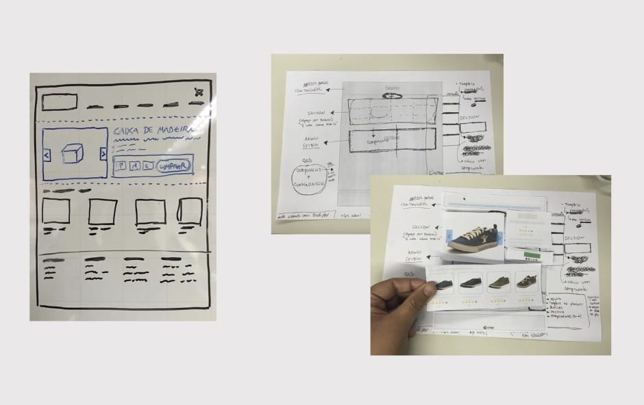 Paper prototype